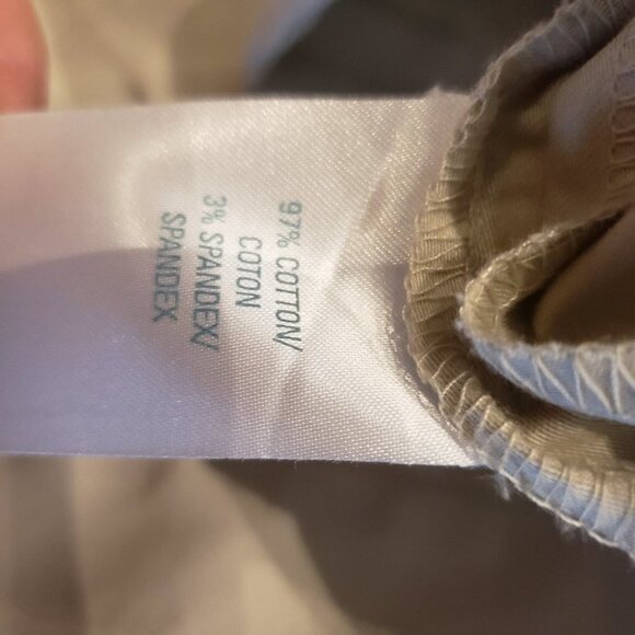 Tres You  Off white/Beige Capri Dress Pants Ladies Plus 16 Womens - Picture 14 of 14